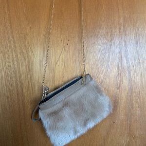 Fur purse